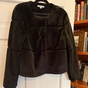 Antonio Melani Black faux fur Teddy Jacket